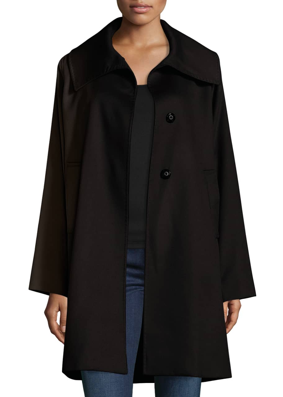 Jane post top cashmere coat