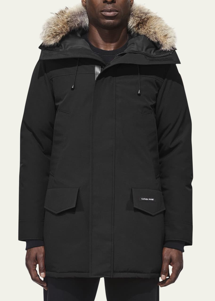 Image 1 of 1: Men's Langford Arctic-Tech Parka Jacket with Fur Hood