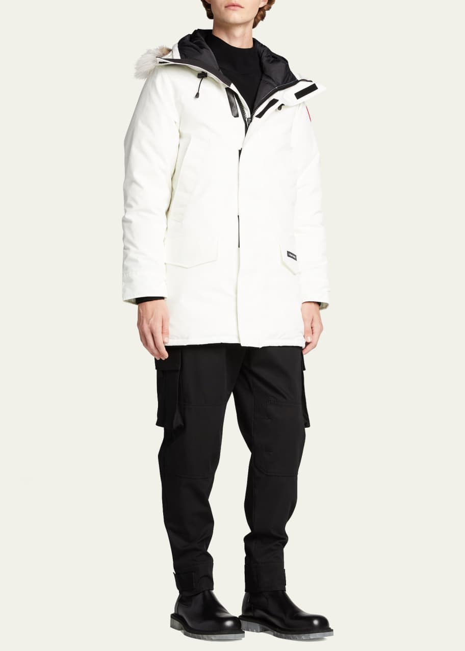 Canada Goose Men's Langford ArcticTech Parka Jacket with Fur Hood