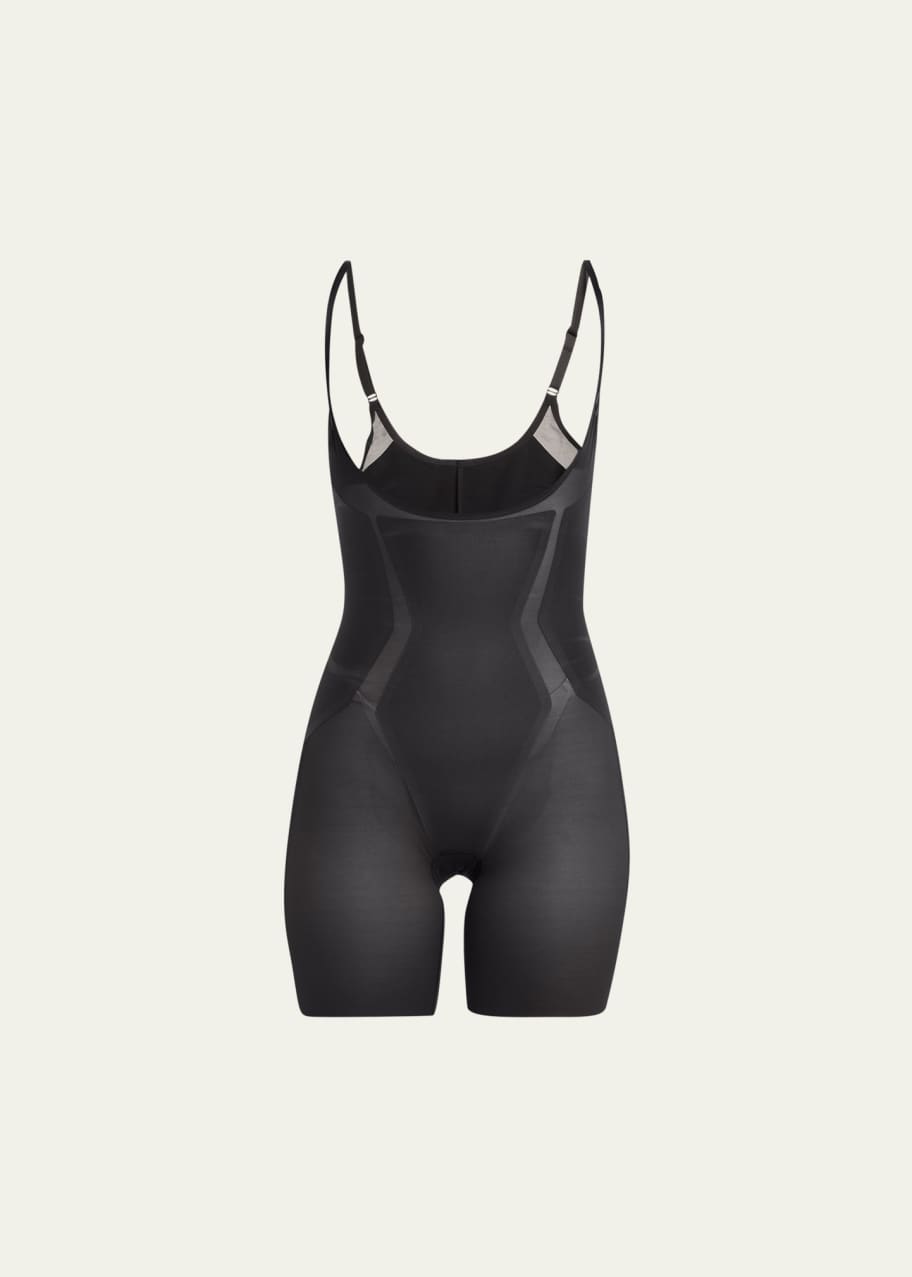 Spanx Haute Contour Open-Bust Mid-Thigh Bodysuit - Bergdorf Goodman
