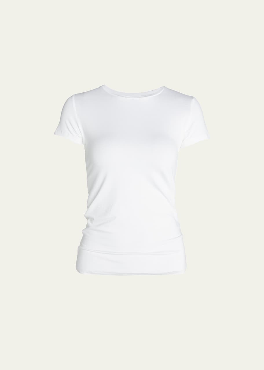 Image 1 of 1: Soft Touch Short-Sleeve Crewneck T-Shirt