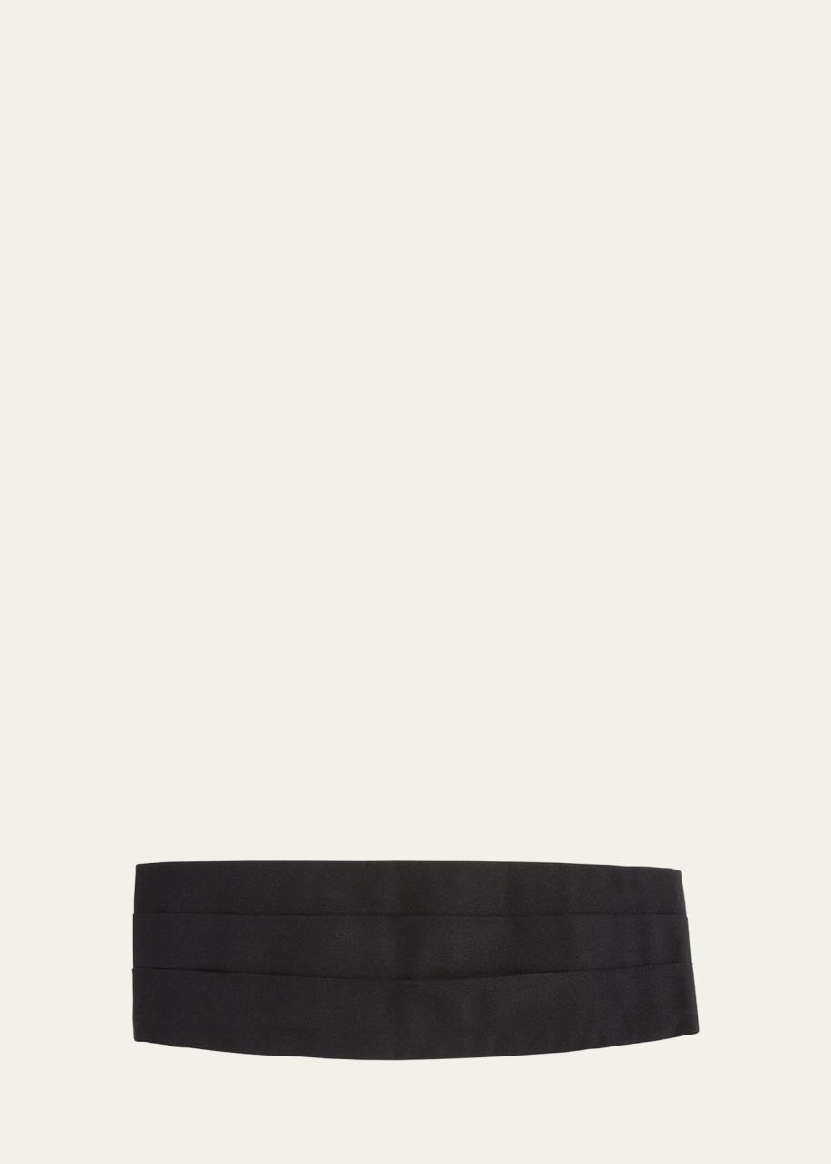 Corbata Hombre Pañuelo Mancuernillas Pajarita Cummerbund 6p Negro
