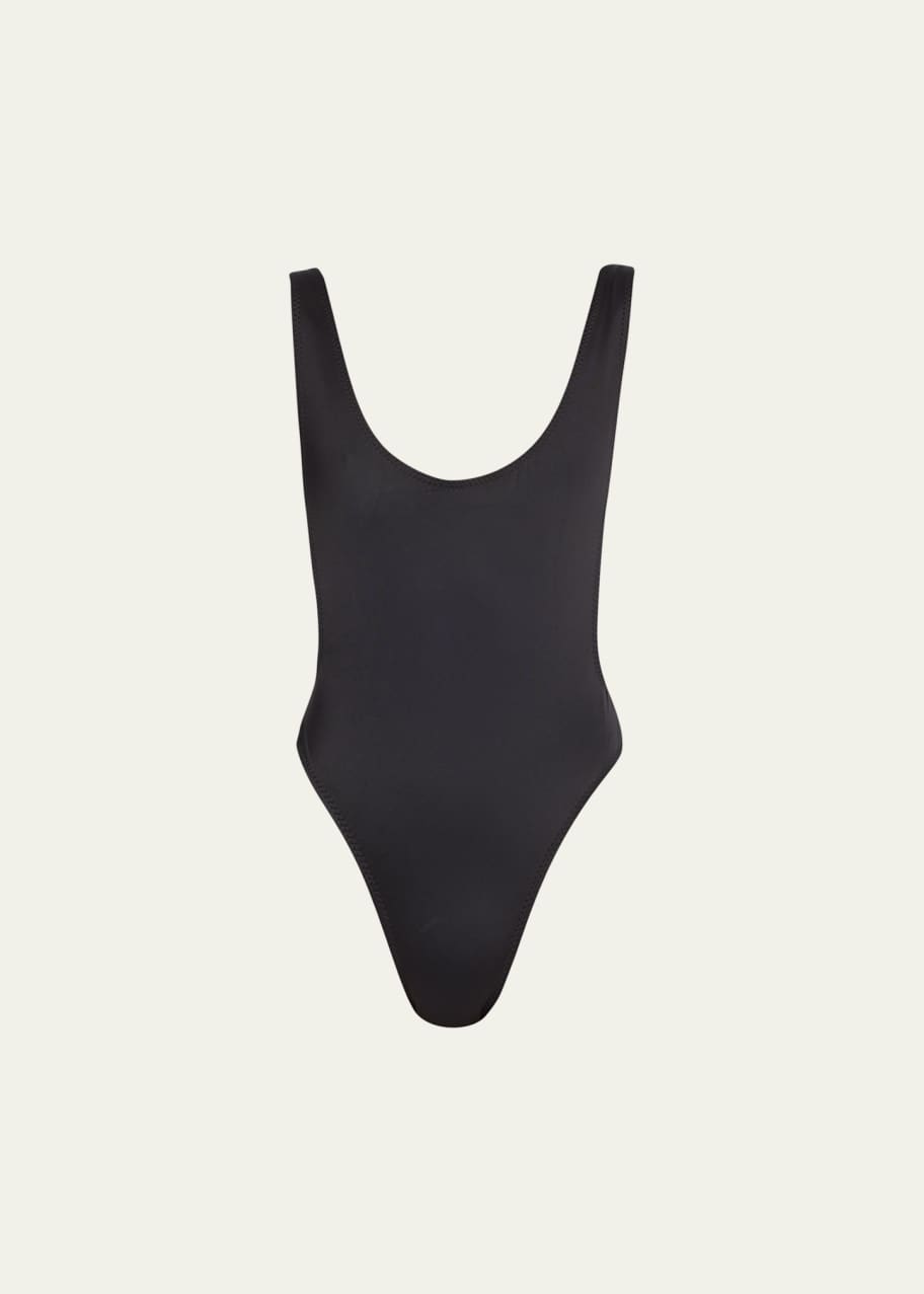 Norma Kamali Marissa High-Leg One-Piece Swimsuit - Bergdorf Goodman