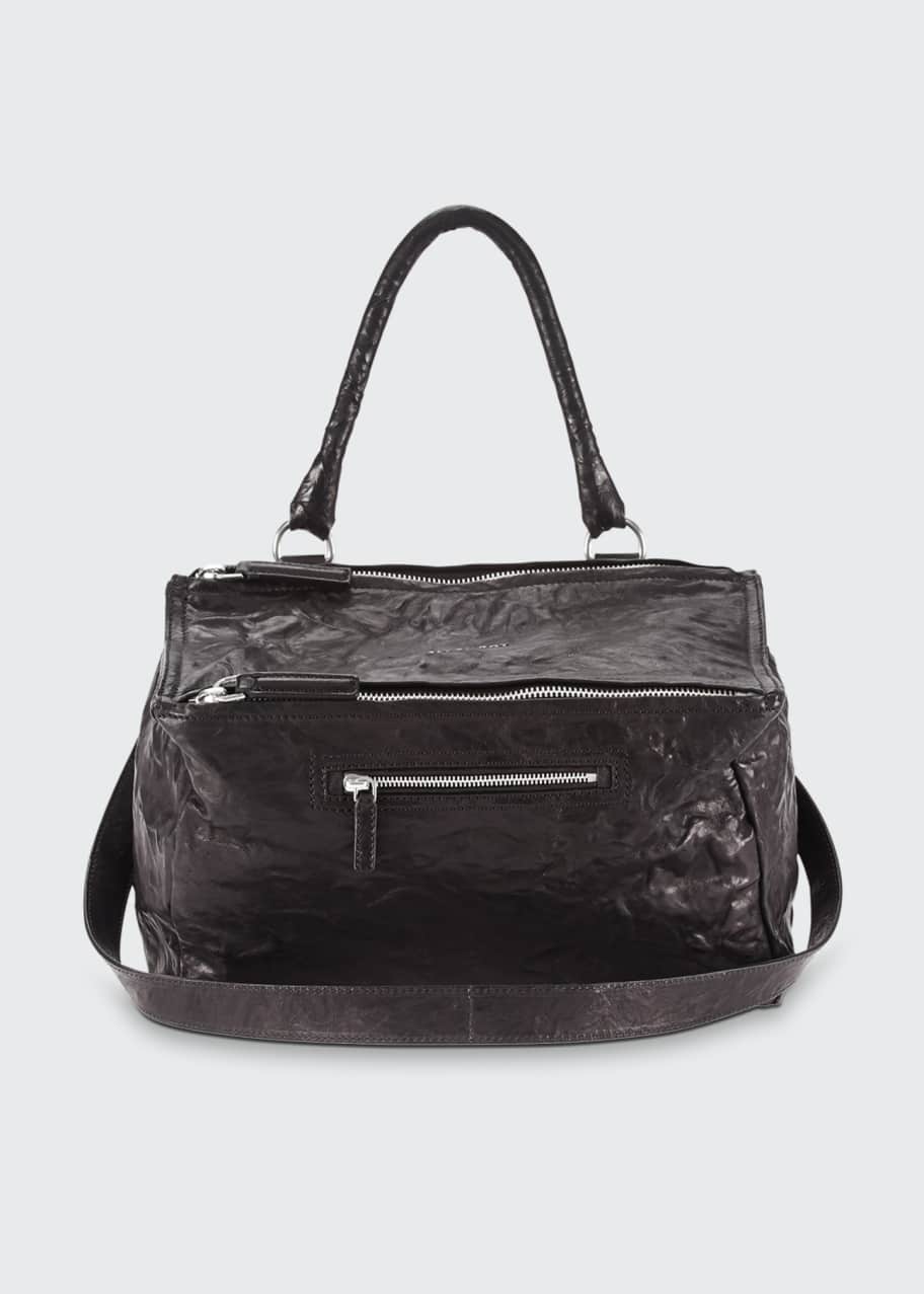 Image 1 of 1: Pandora Medium Leather Satchel Bag