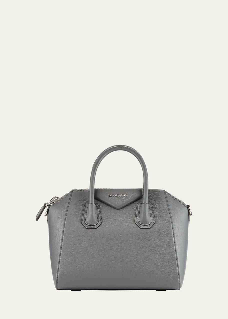 Image 1 of 1: Antigona Small Top Handle Bag in Grained Leather