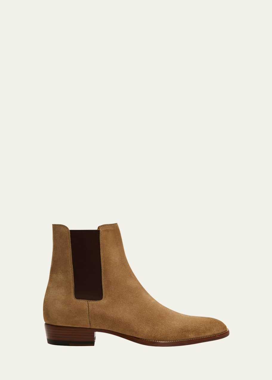Saint Laurent Eddie Suede Chelsea Boot - Bergdorf Goodman