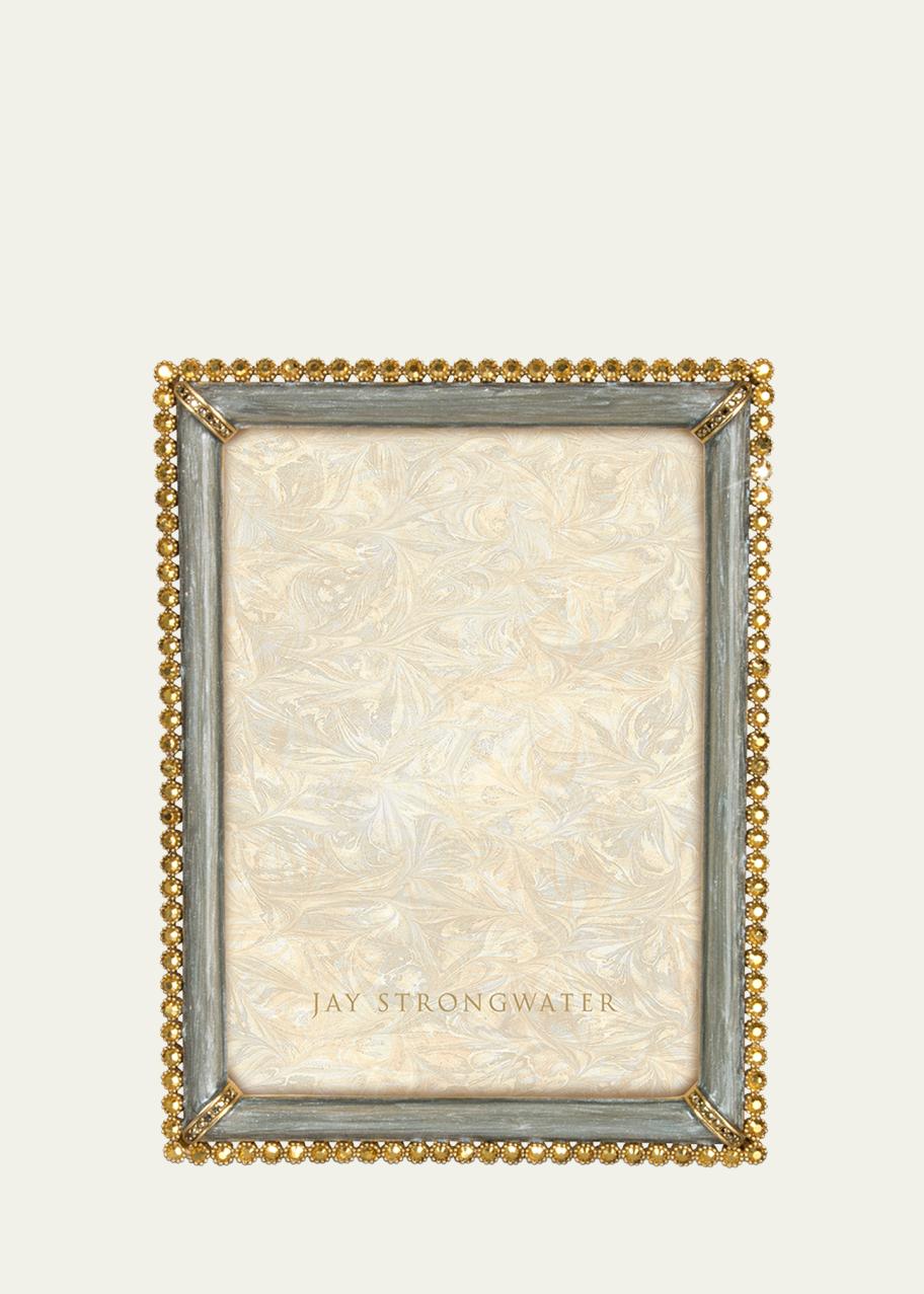 Jay Strongwater Enamel and Stone Edge Frame, 5