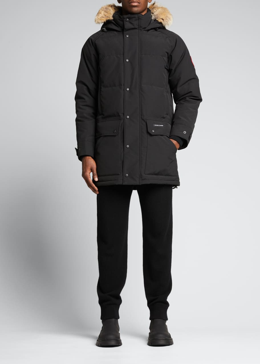 Canada Goose Men's Emory Down Parka with FurTrim Hood Bergdorf Goodman