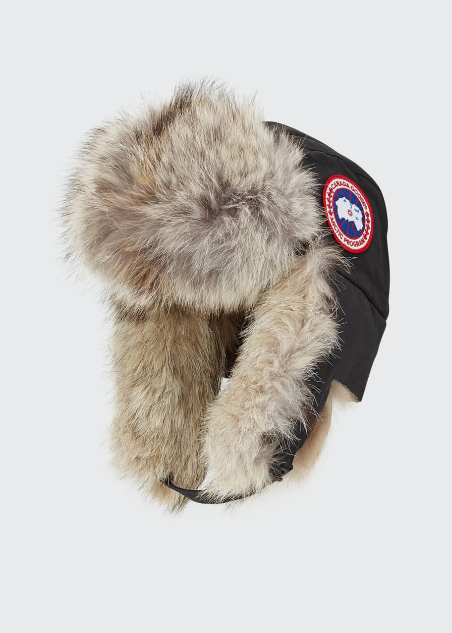 Canada goose shearling hat sale