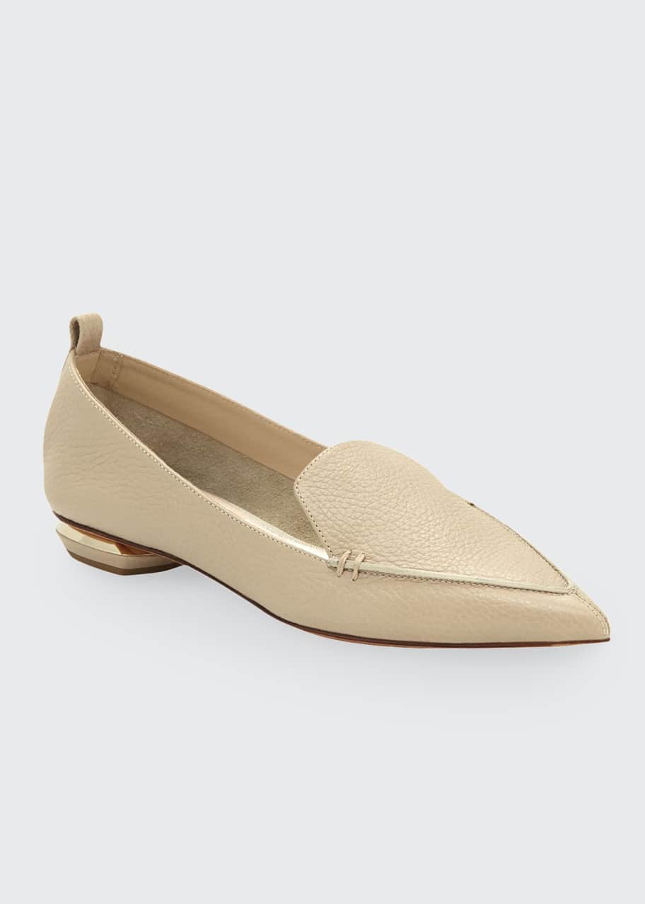 Image 1 of 1: Beya Leather Loafer, Sand