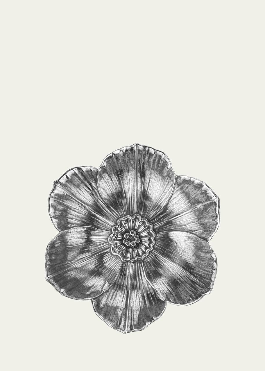 Image 1 of 1: Narcissus Sterling Silver Flower Bowl