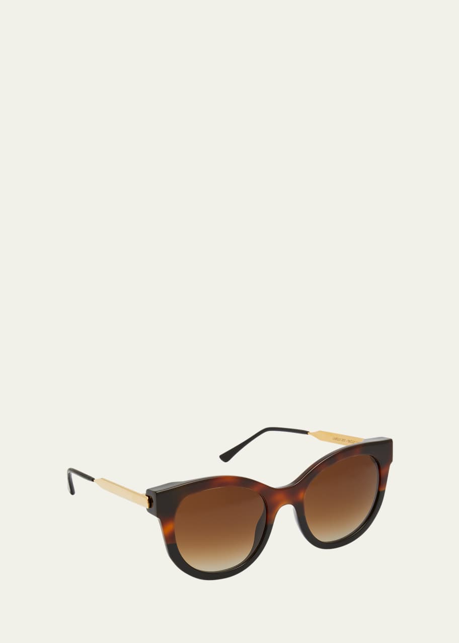 Lively Oversize Acetate Cat Eye Sunglasses