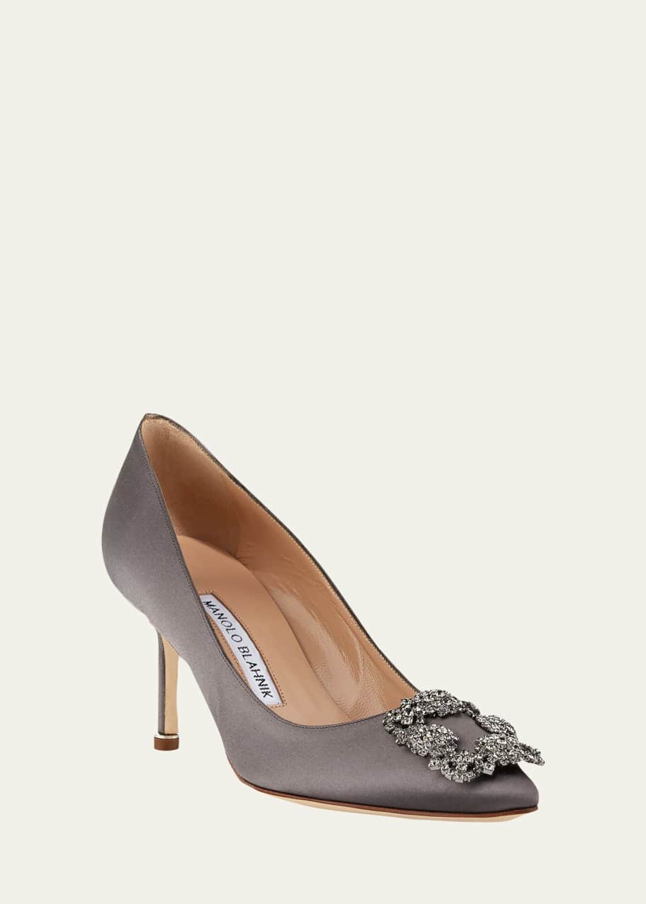 Manolo Blahnik Hangisi 70mm Pump Bergdorf Goodman