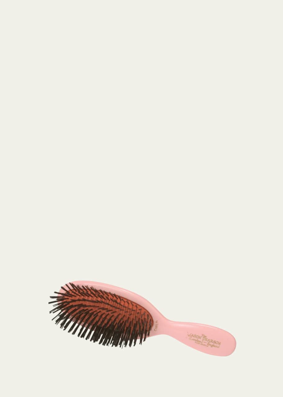 Mason Pearson Childs Pink Bristle Hair Brush - Bergdorf Goodman