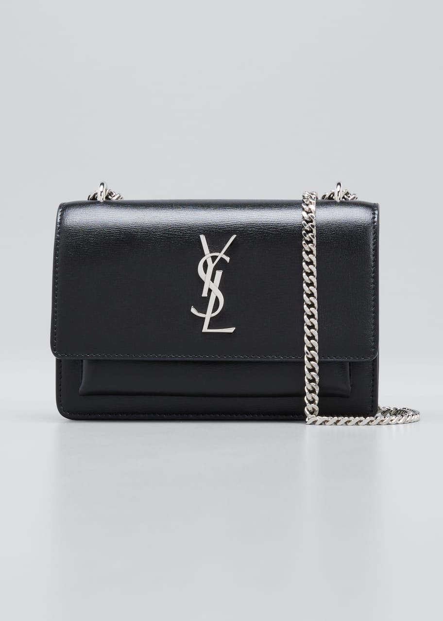 Saint Laurent Sunset YSL Monogram Wallet on Chain - Bergdorf Goodman