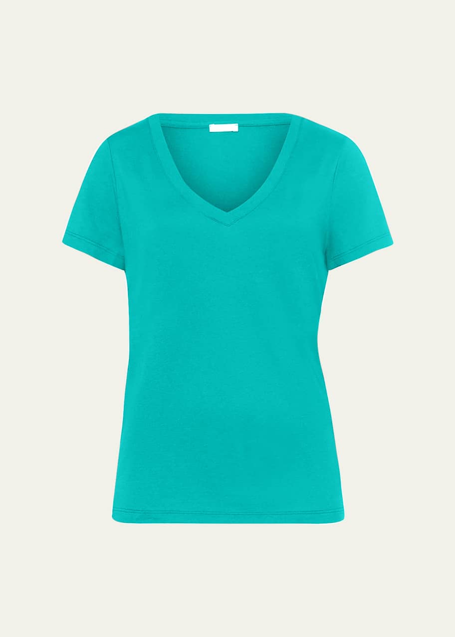 Image 1 of 1: Sleep & Lounge Short-Sleeve Shirt