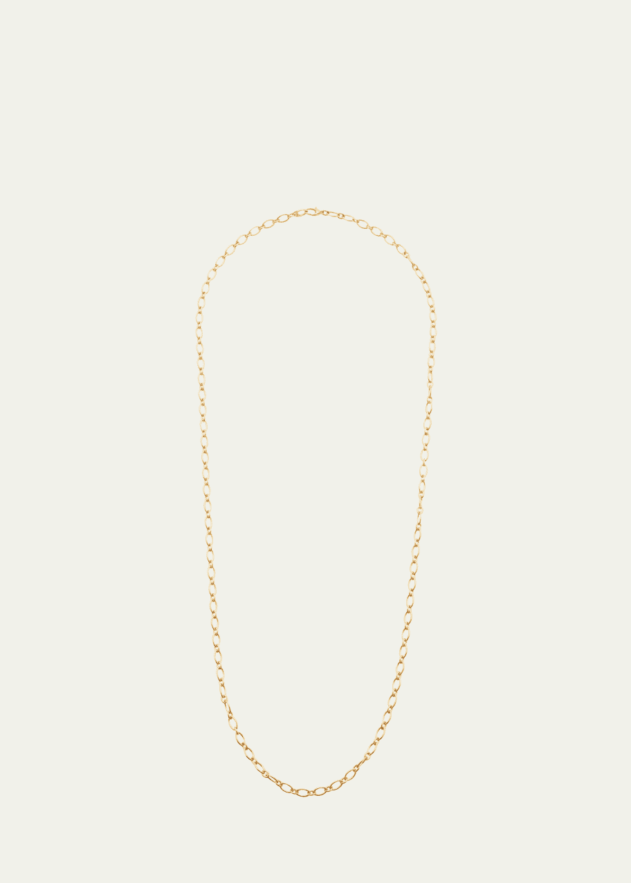 Image 1 of 1: 18k Cornucopia Chain Necklace, 32"L