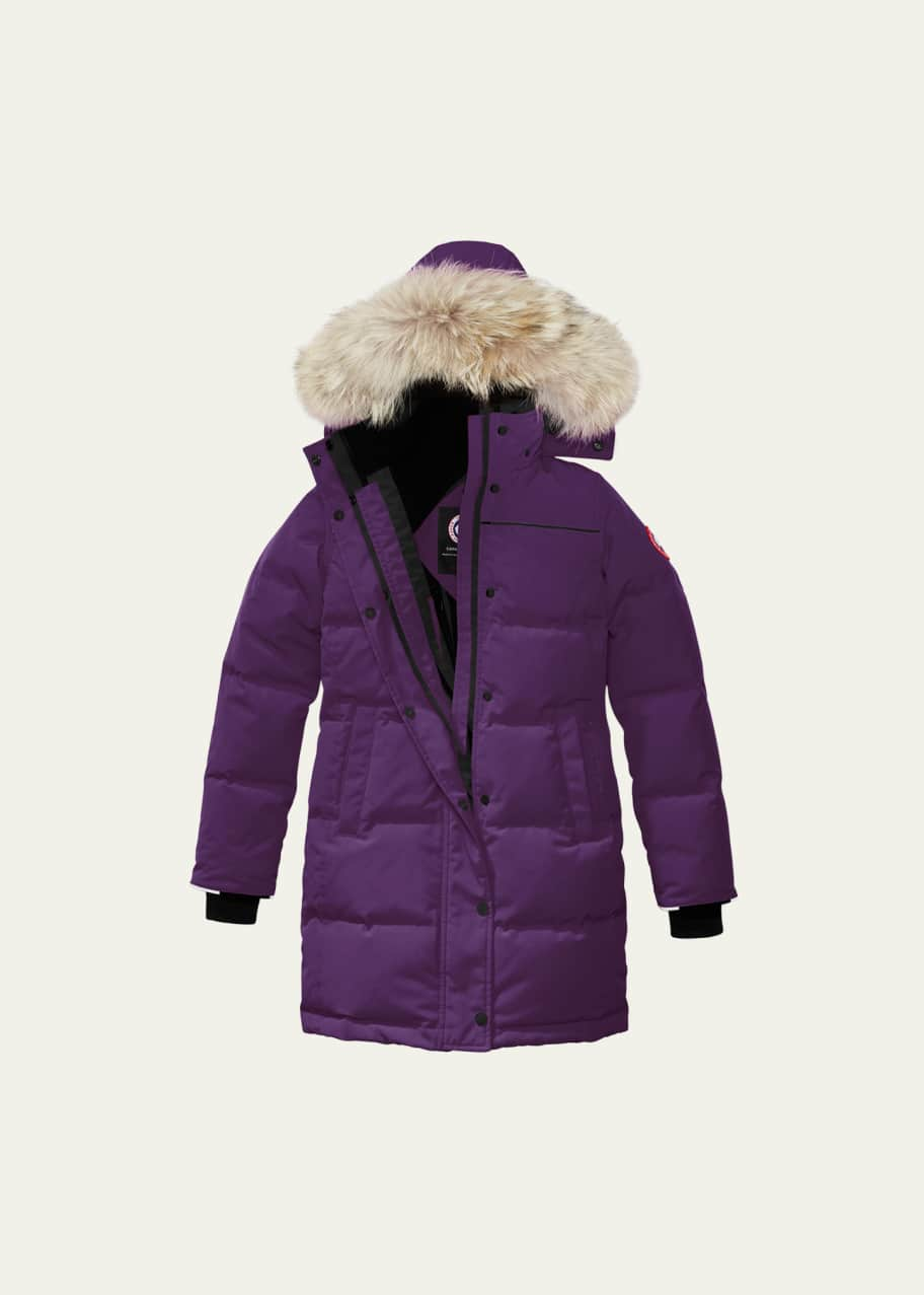 Image 1 of 1: Kid's Juniper Parka w/ Removable Fur Trim, XS-L