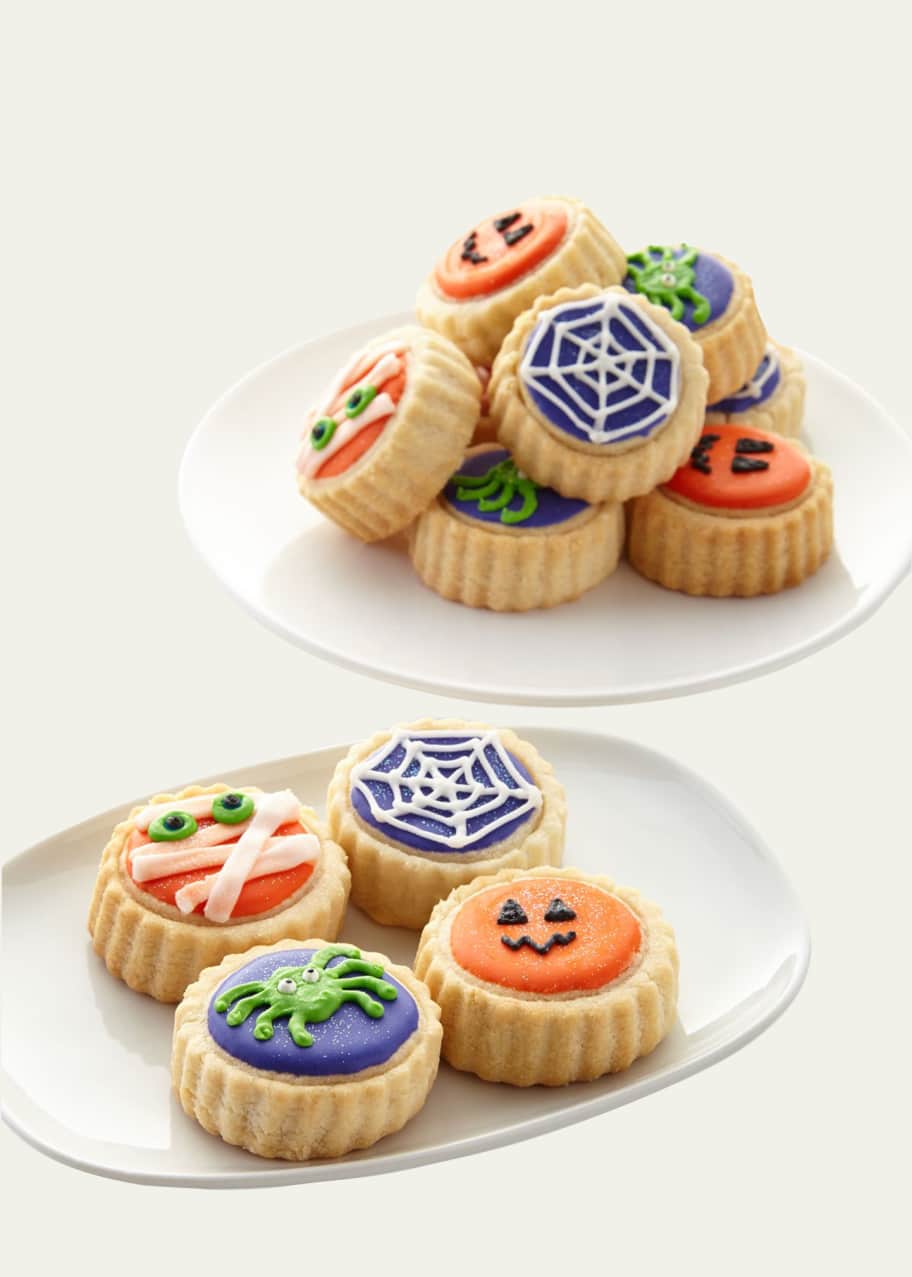 Image 1 of 1: Halloween Shortbread Cookies in Gift Tin