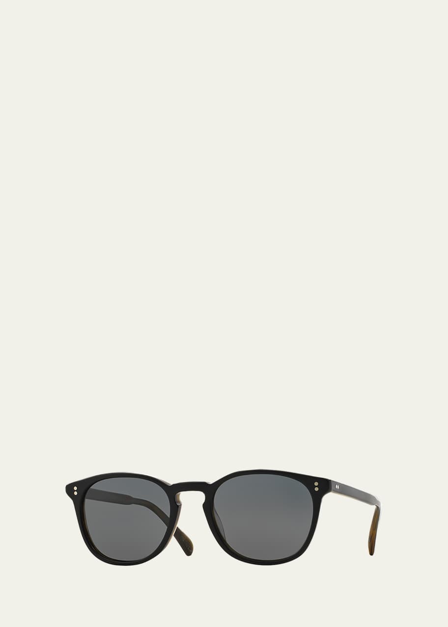 Image 1 of 1: Finley Esq. 51 Acetate Sunglasses, Black