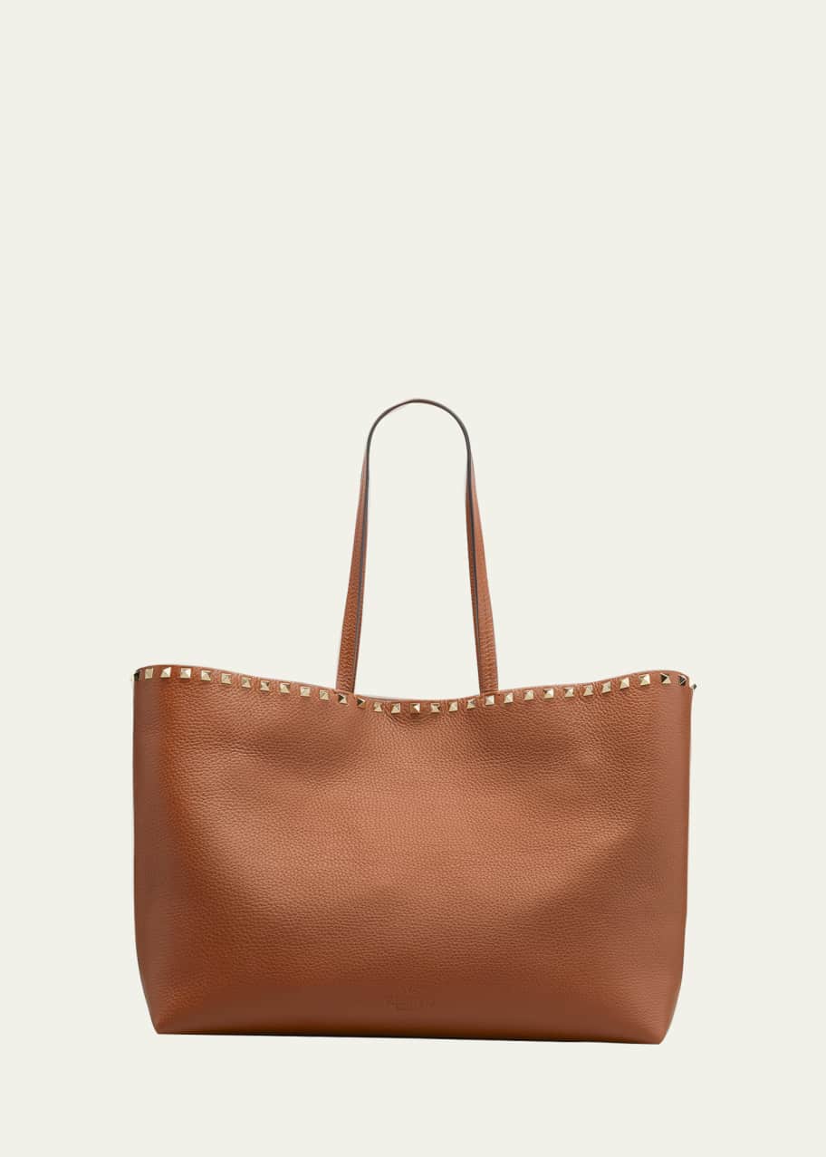 Rockstud vitello tote bag clearance