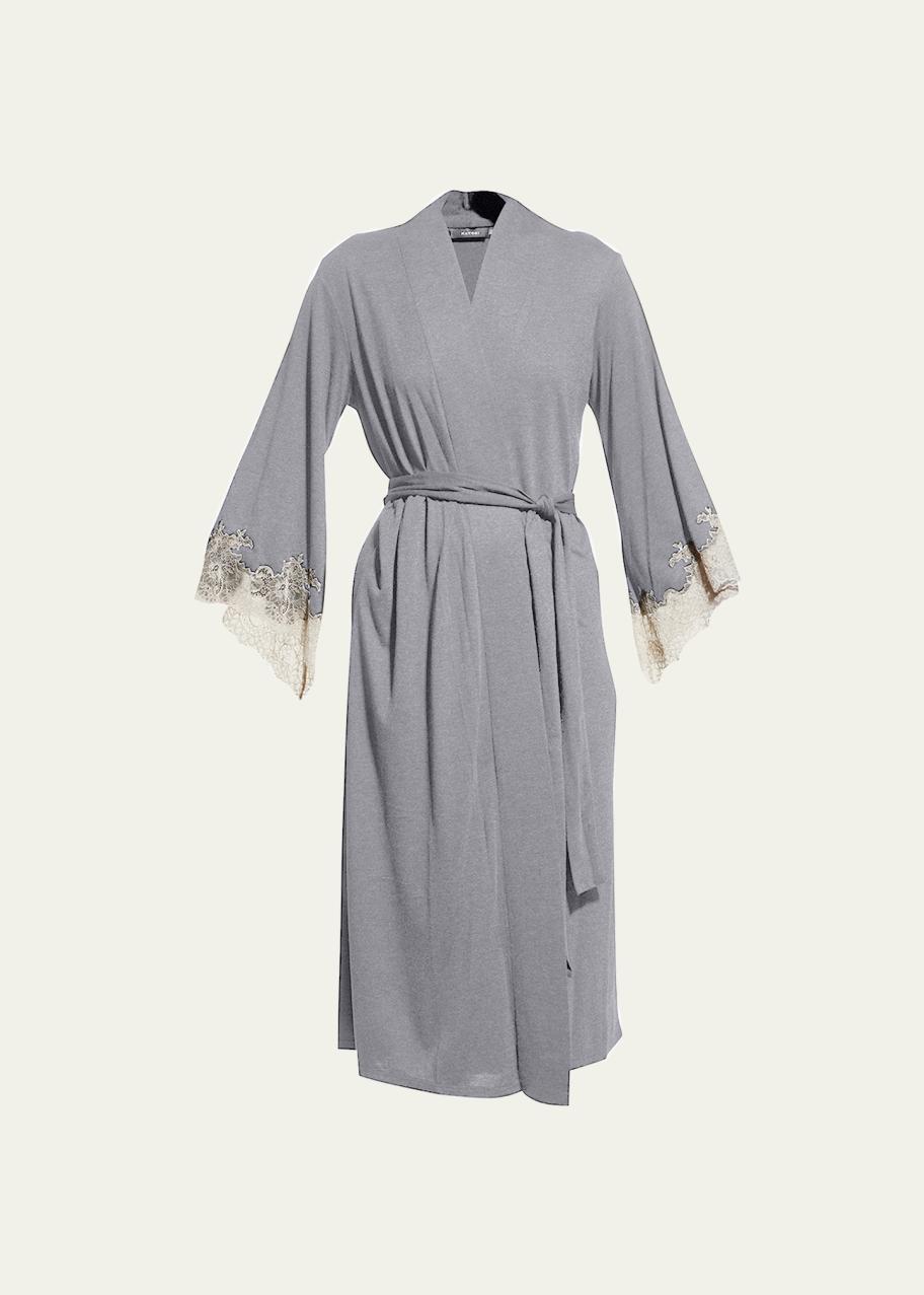 Natori Luxe Shangri-La Knit Robe - Bergdorf Goodman