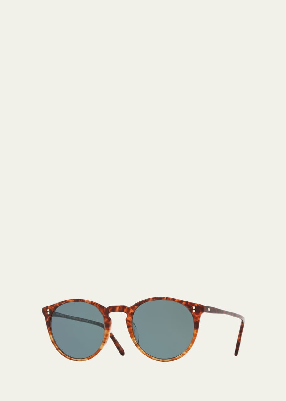 Image 1 of 1: O'Malley Peaked Round Photochromic Sunglasses