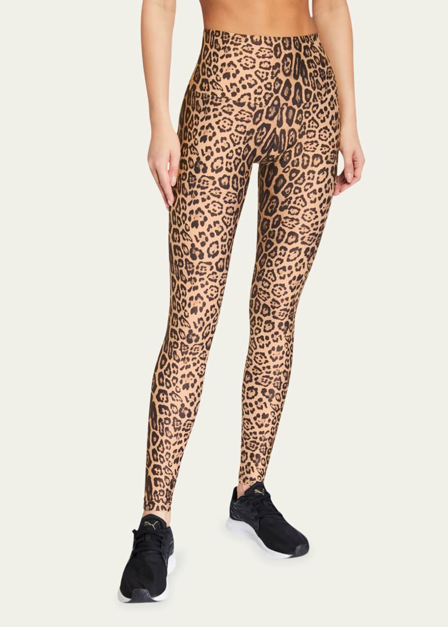 Onzie High Rise Leggings Leopard Bergdorf Goodman