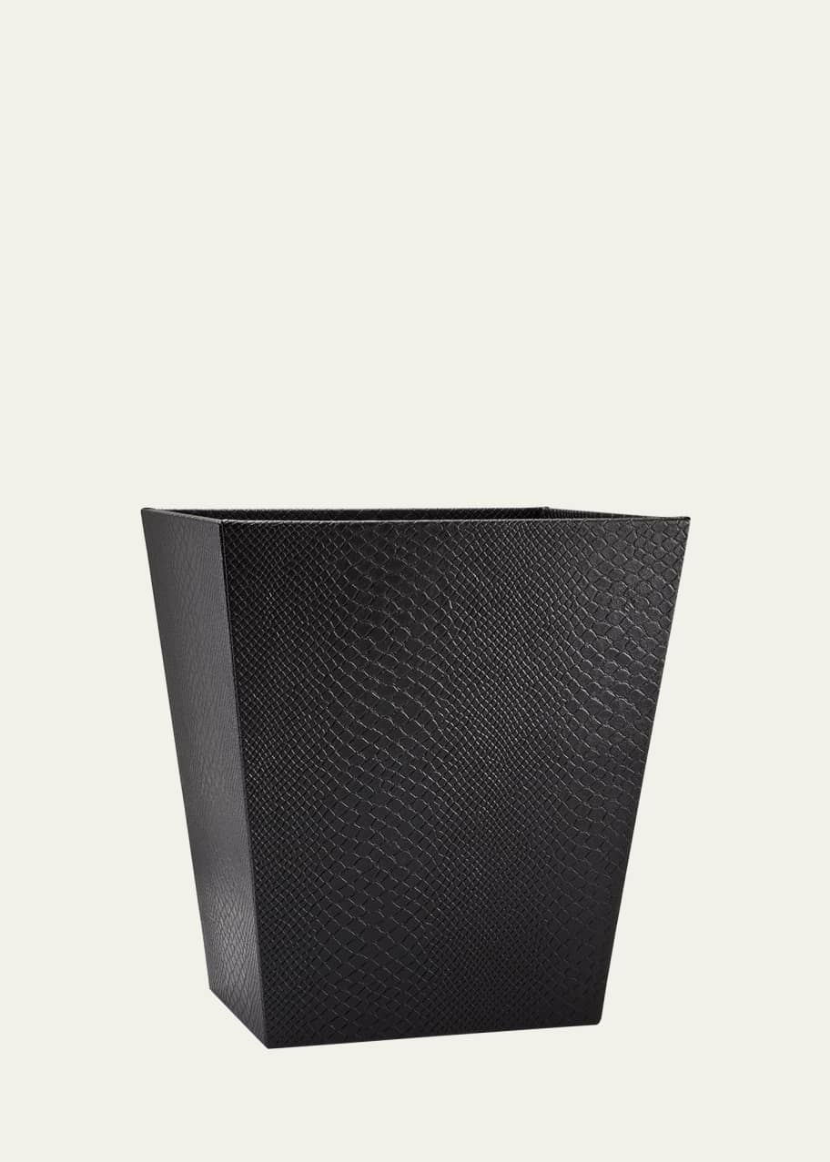 Image 1 of 1: Conda Wastebasket, Black