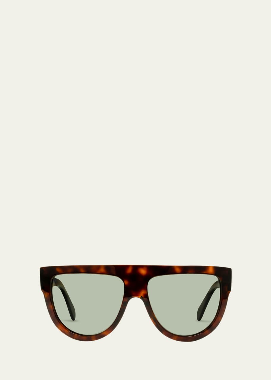 Celine flattop gradient deals shield sunglasses