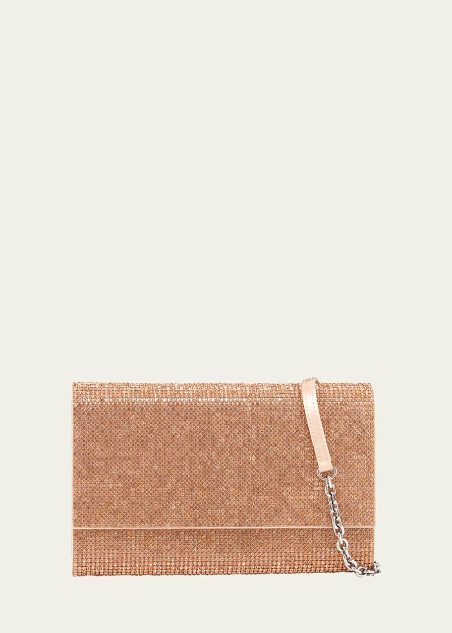 Image 1 of 1: Fizzoni Full-Beaded Clutch Bag