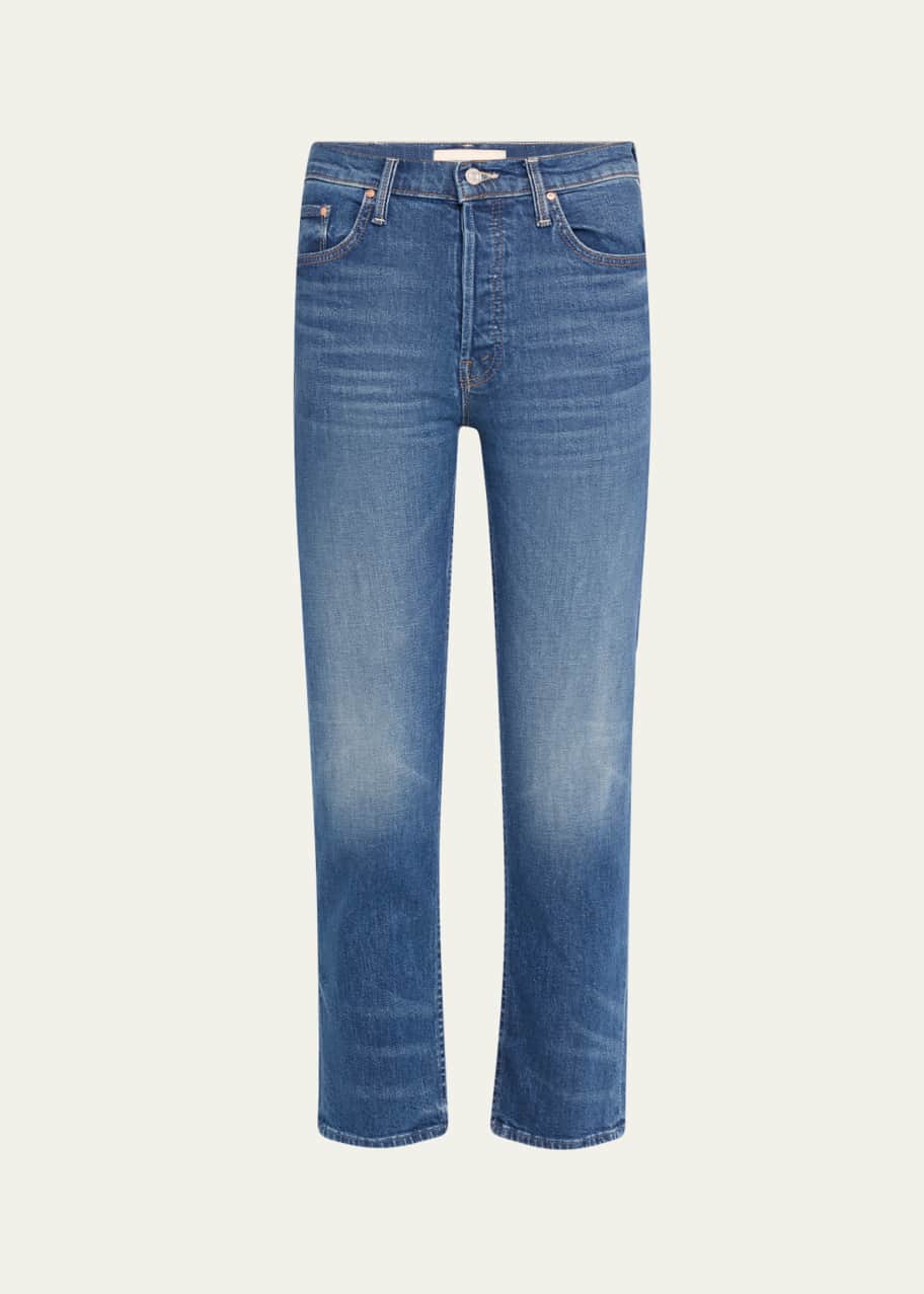 Image 1 of 1: The Tomcat Distressed Straight-Leg Jeans