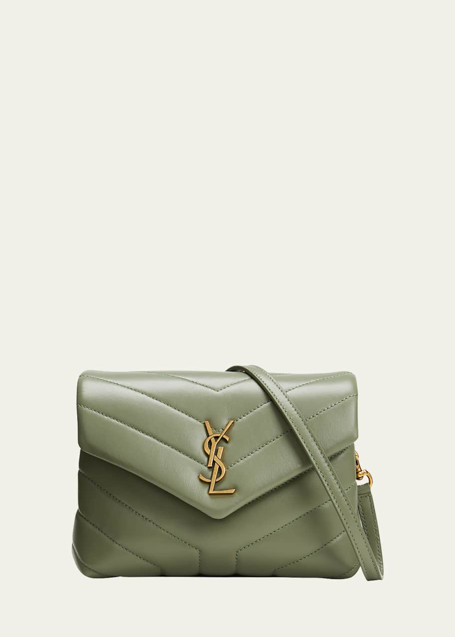 Saint Laurent Loulou Toy Matelasse Crossbody Bag