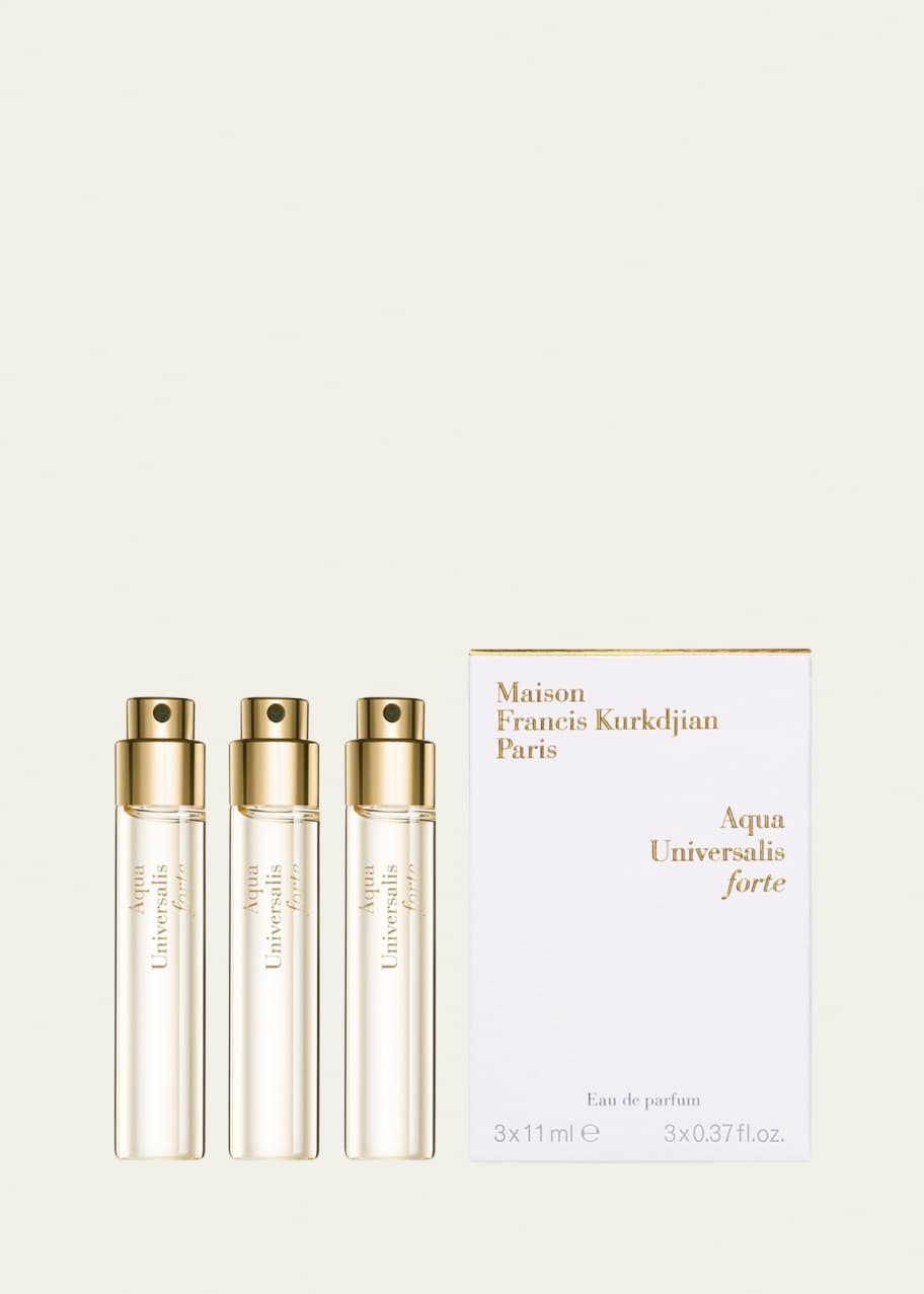Image 1 of 1: Aqua Universalis forte Eau de Parfum Travel Spray Refills, 3 x 0.37 oz.
