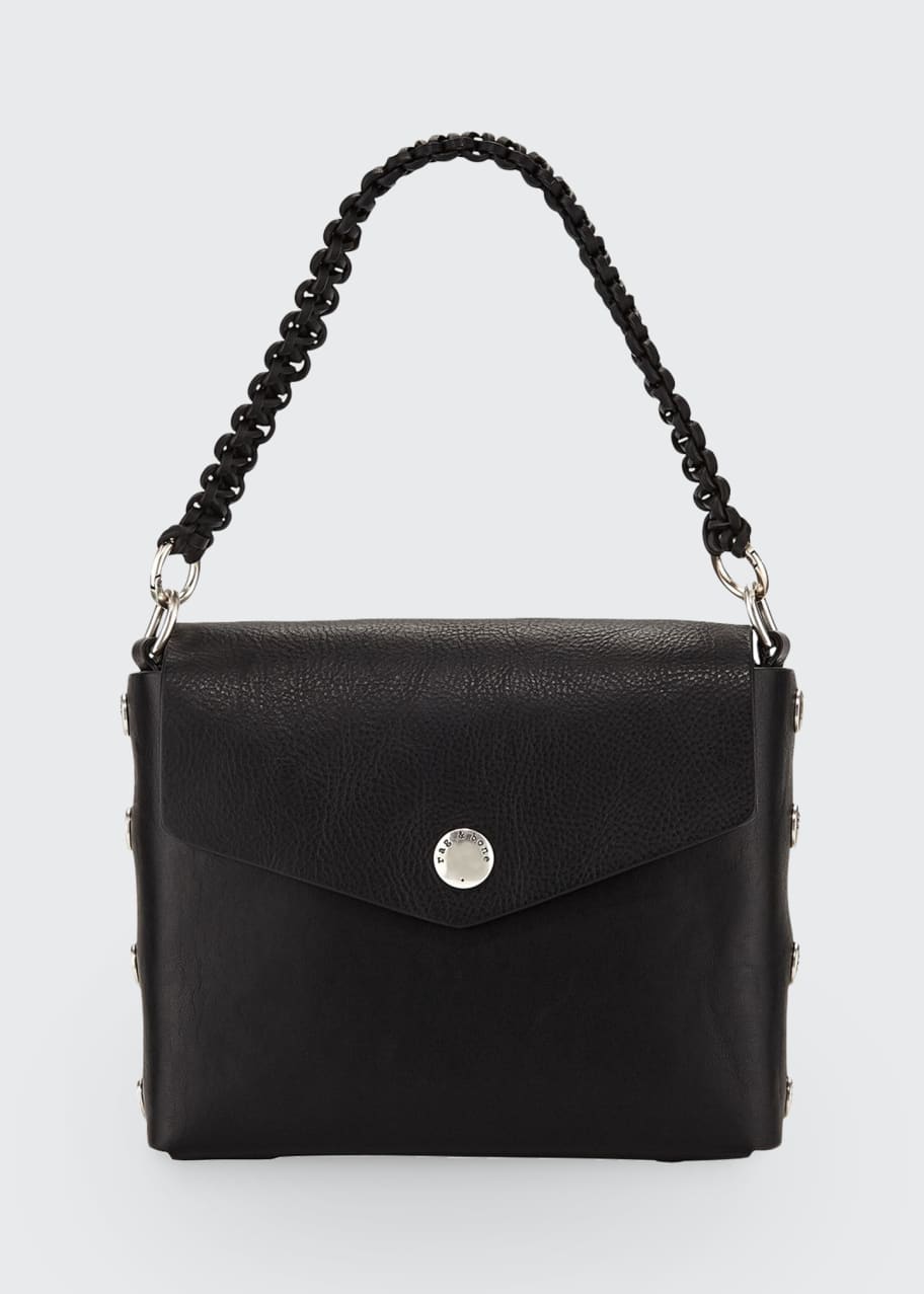 Rag Bone Atlas Leather Chain Strap Shoulder Bag Bergdorf Goodman