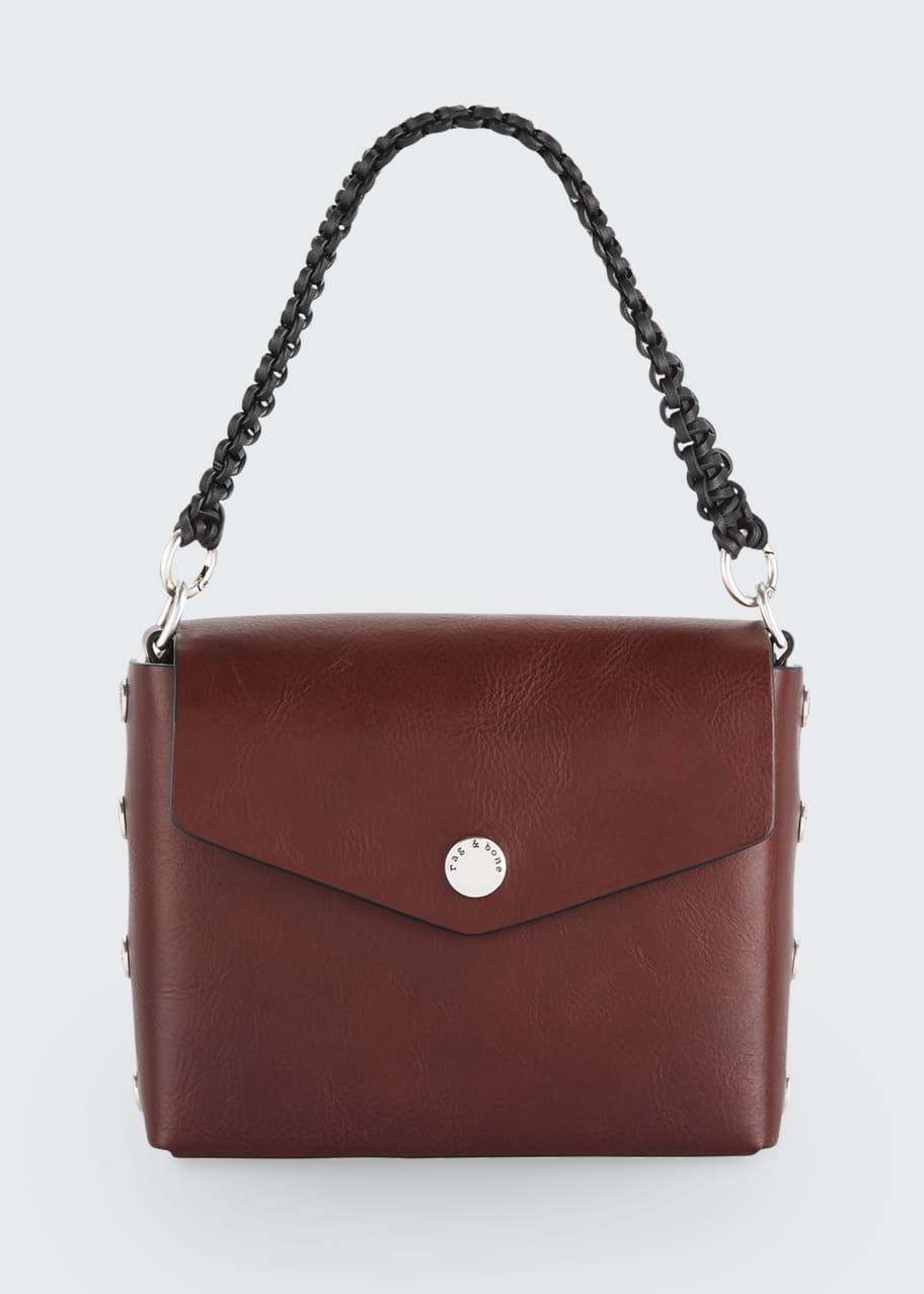 Rag Bone Atlas Leather Chain Strap Shoulder Bag Bergdorf Goodman