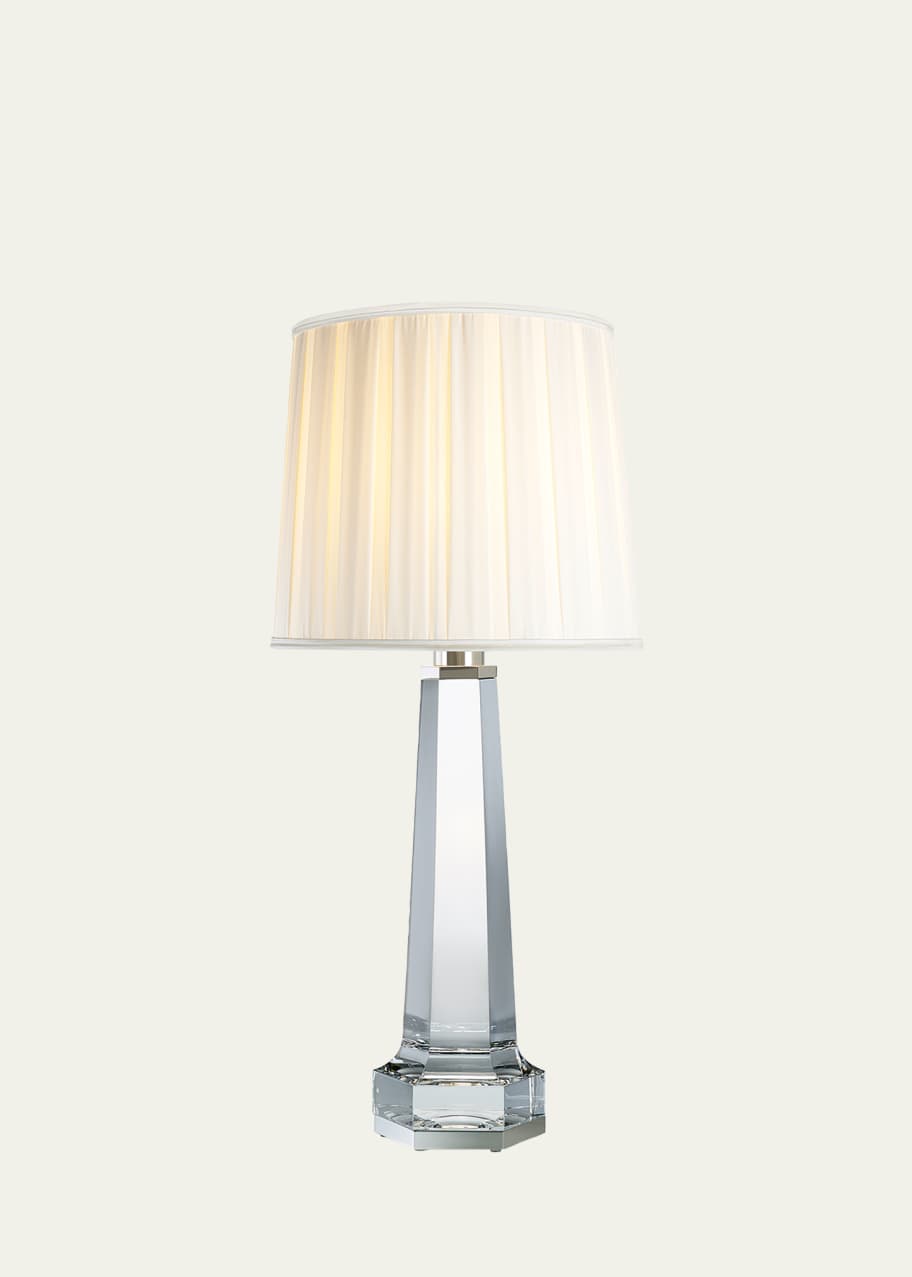 Image 1 of 1: Krysta Pleated Lamp Shade