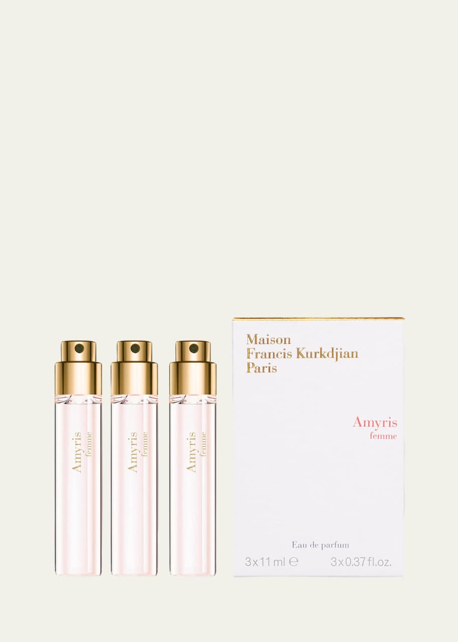 Image 1 of 1: Amyris femme Eau de Parfum Travel Spray Refills, 3 x 0.37 oz.