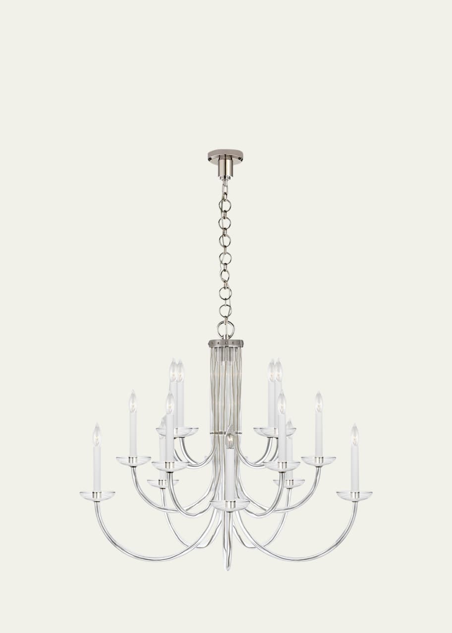Image 1 of 1: Wharton Chandelier By AERIN