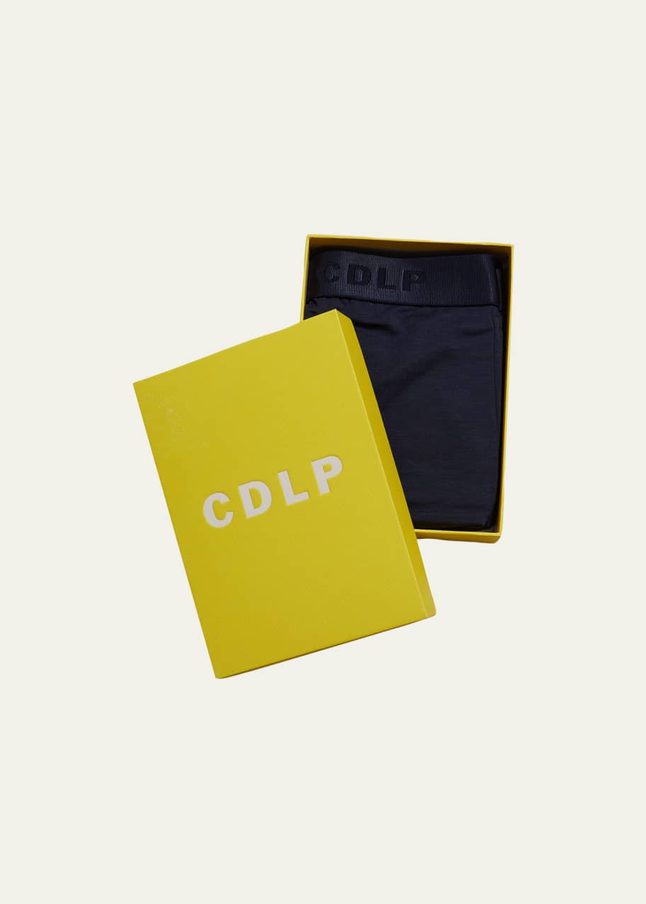 Image 1 of 1: Men's Solid Lyocell Boxer Briefs