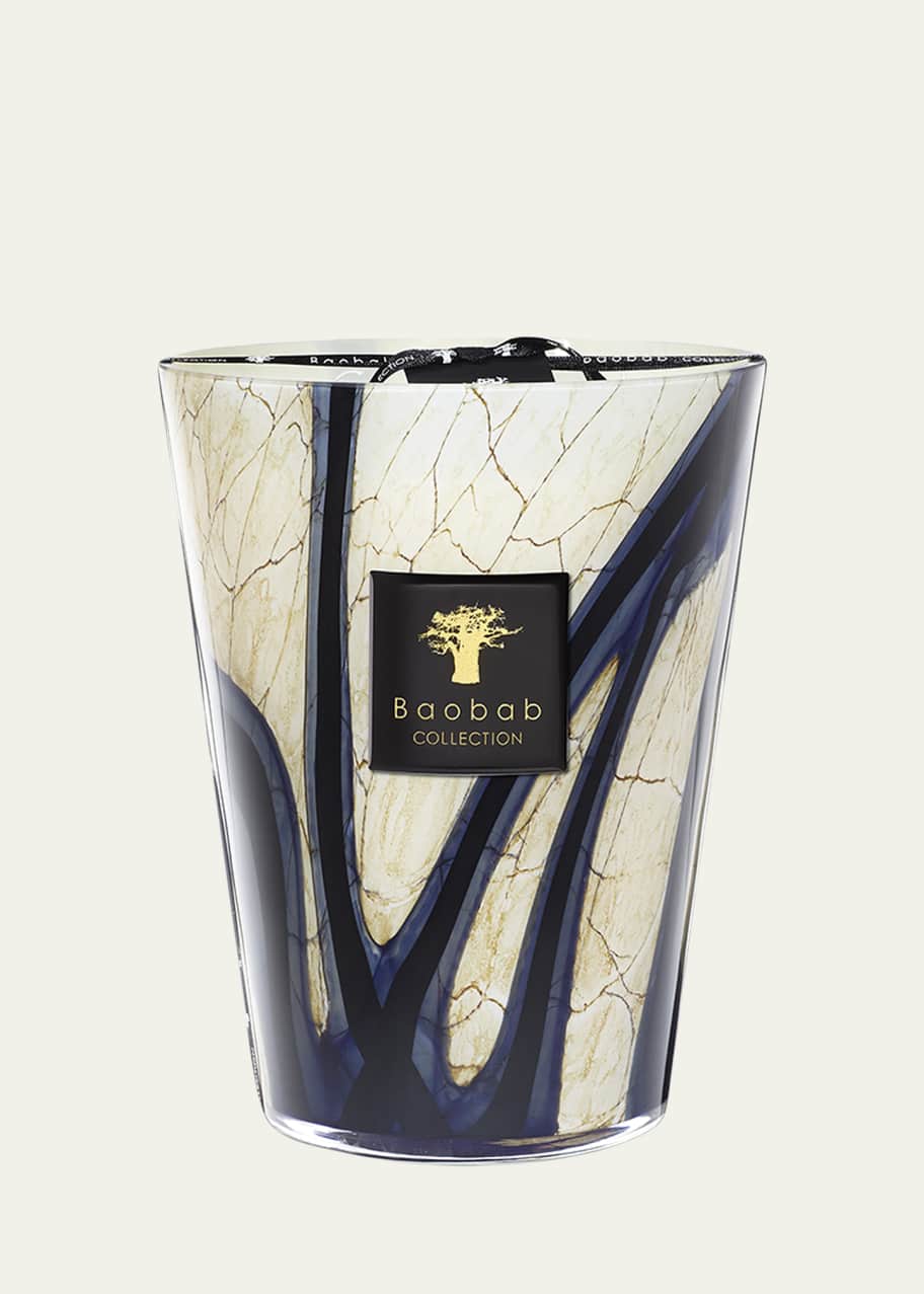 Image 1 of 1: Stones Lazuli Candle, 9.4"