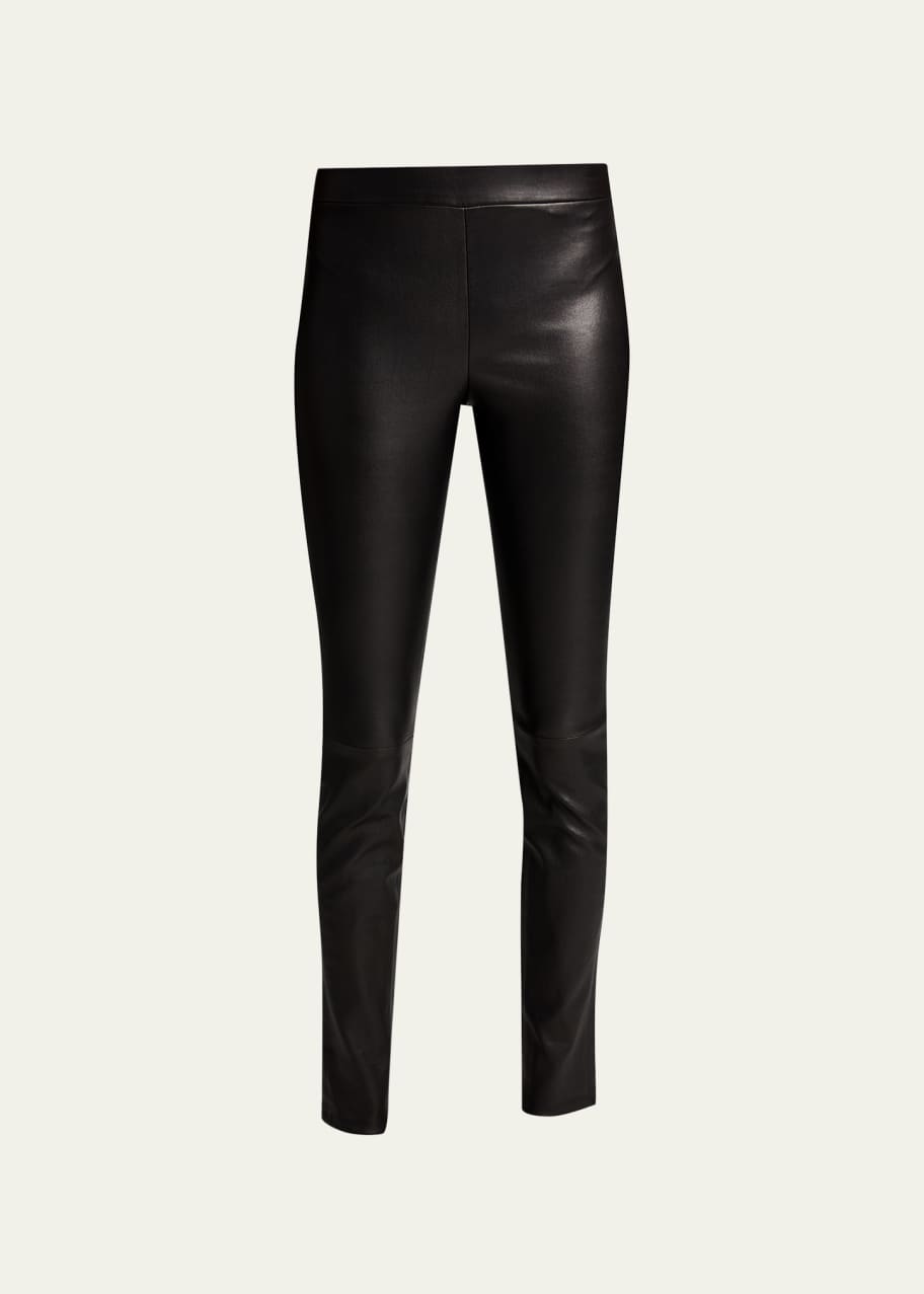 Theory Shawn Pull-On Stretch Leggings - Bergdorf Goodman