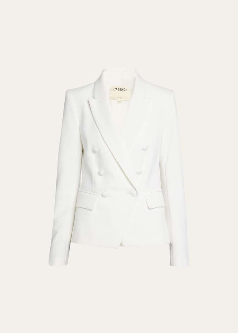 Image 1 of 1: Kenzie Double-Breasted Blazer Jacket