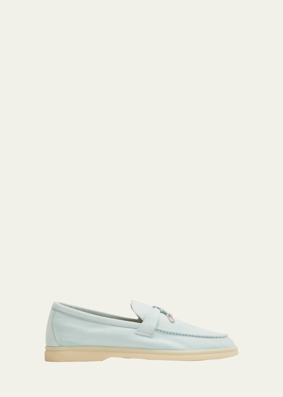 Image 1 of 1: Summer Charms Walk Suede Loafers