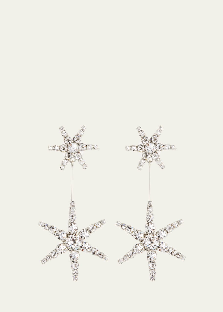 Image 1 of 1: Estee Crystal Star Earrings
