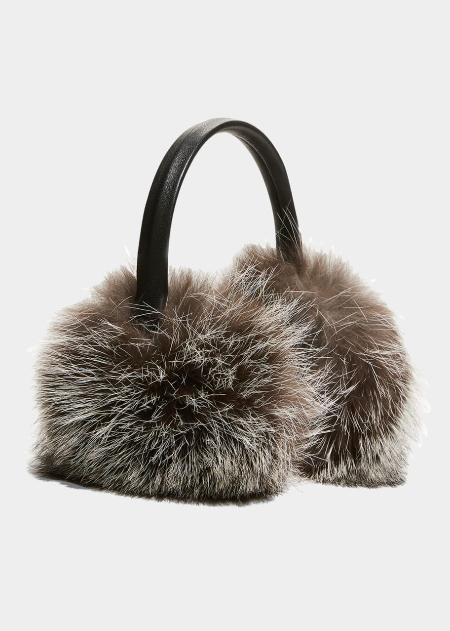 Image 1 of 1: Fox Fur Earmuffs