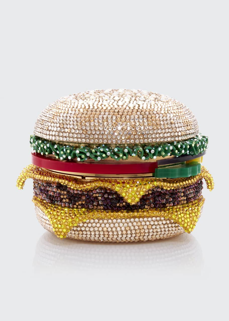 Judith Leiber Couture Fresh Hot French Fries Crystal Minaudiere Clutch Bag  - Bergdorf Goodman