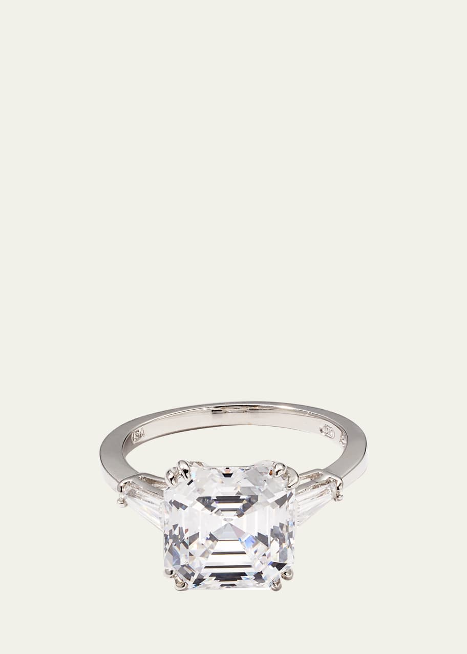 14 karat gold shop cubic zirconia rings