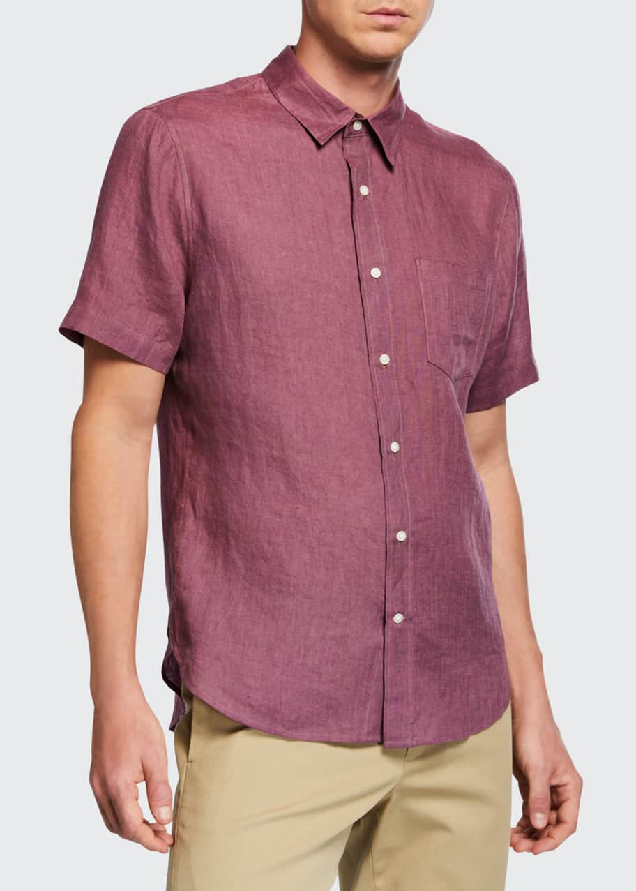 Vince Men's LongSleeve Sport Shirt Bergdorf Goodman