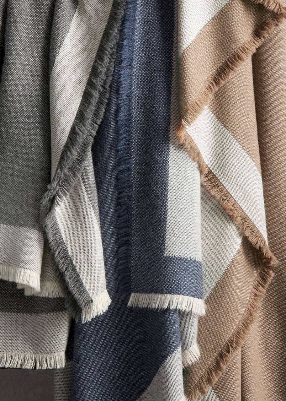 Matouk Suri Alpaca Eyelash Fringe Throw Blanket Bergdorf Goodman